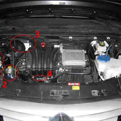 LPG and CNG sequential system kit conversion